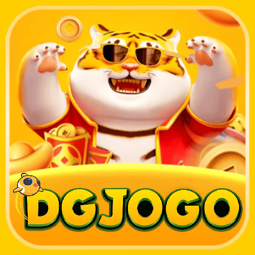 Imagem promocional da DGJOGOS mostrando a plataforma e suas vantagens